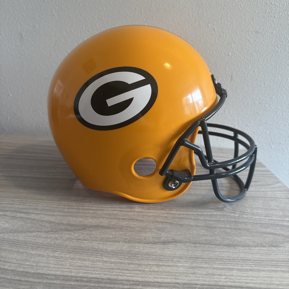 Franklin Green Bay Packers NFL Plastic Youth Non-Contact Display Helmet Vintage